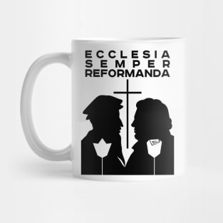 Christian illustration. The church must always be reformed Mug